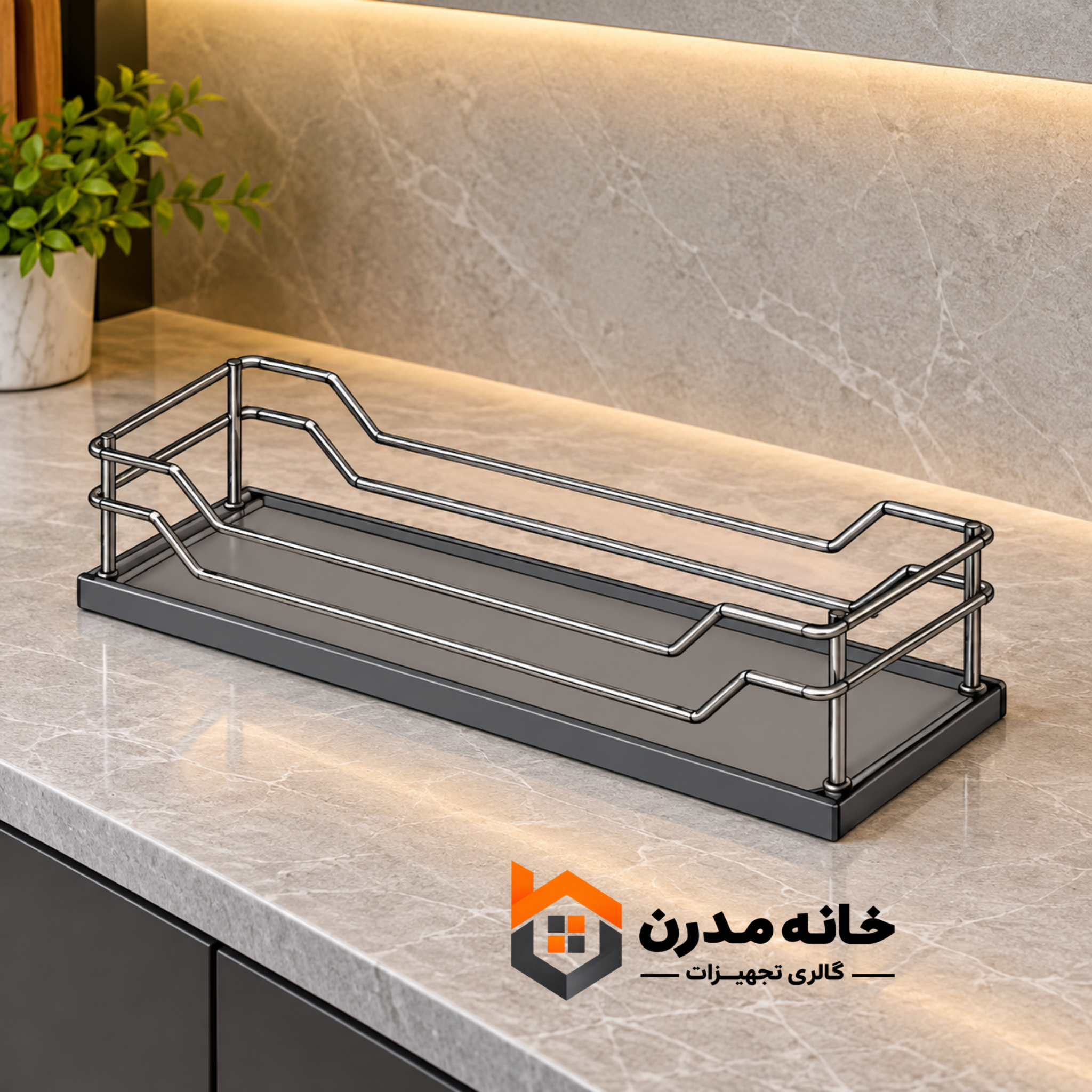 سبد سوپر پهلو پلاتین پرو تیتانیوم - یونیت 20 - 2 طبقه 9312